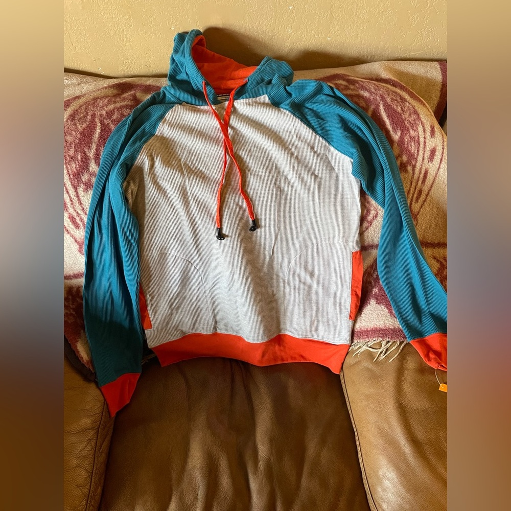 Pullover hoodie- Hoodiebuddie TM hb3 TECHNOLOGY (built in headphones) Mens L